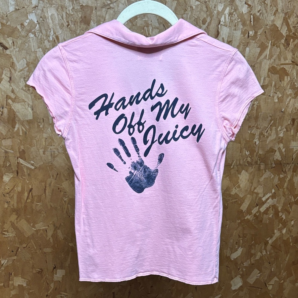 VintageJuicy Couture Hands Off My Juicy Polo